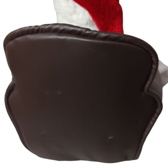 Santa Claus Story Telling Seated With Book & Glasses Holiday - Picture 5 of 9